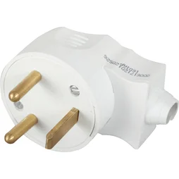 Fiche électrique mâle 2 pôles + terre, 20.0 A, DEBFLEX