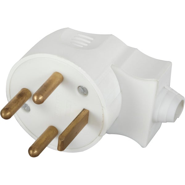 Fiche électrique mâle 3 pôles + terre, 20.0 A, DEBFLEX