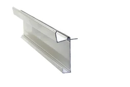 Kit Profil Mural Inférieur Blanc Ral 9010, L.4 M