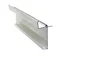 Kit Profil Mural Inférieur Blanc Ral 9010, L.4 M