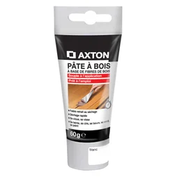 Pâte à bois AXTON blanc 60 g