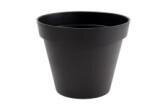 Pot Plastique Eda Diam.48 X H.40 Cm Gris Anthracite