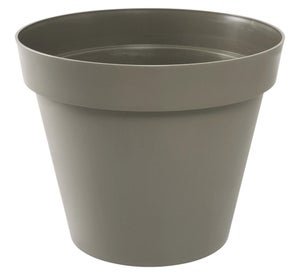 Pot Plastique Eda Diam.48 L.48 X H.40 Cm Taupe