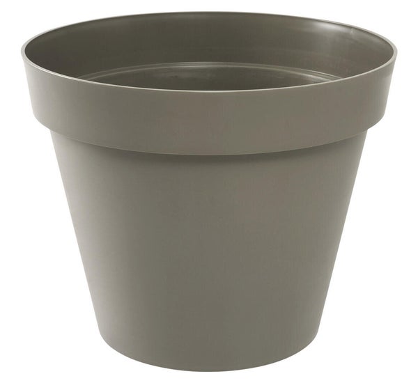 Pot Plastique Eda Diam.48 L.48 X H.40 Cm Taupe
