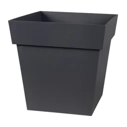 Pot Polypropylène Pot Eda L.32 X L.32 X H.32 Cm Anthracite