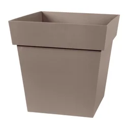 Pot Polypropylène Pot Eda L.32 X L.32 X H.32 Cm Taupe