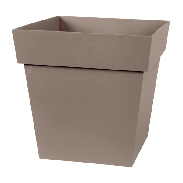 Pot Polypropylène Pot Eda L.32 X L.32 X H.32 Cm Taupe