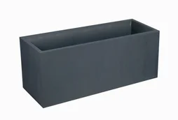 Jardinière Volcania Eda L.99.5 X L.39 X H.43 Cm, Anthracite