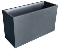 Jardinière Volcania Jardinière Eda L.39 X L.99.5 X H.60 Cm Anthracite