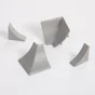 Kit De Finition Pour Profil D'Étanchéité, Gris