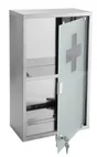 Armoire à pharmacie l.30 cm, imitation métal, Genoa