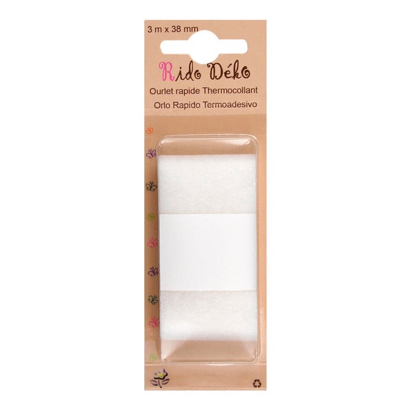 Ourlet Thermocollant Polyamide, Blanc