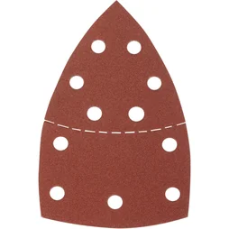 Lot De 10 Patins Abrasifs Norton, 102X152 Mm, Grains 120