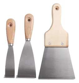 Lot de 3 couteaux à enduire, L.10 cm