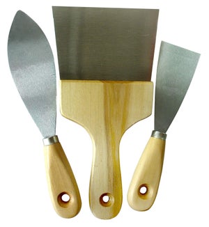 Lot de 3 couteaux à enduire, L.10 cm