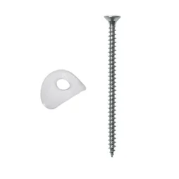 Lot De 50 Vis Et Plaquettes, L.30 Mm Métal Bol-Fixations