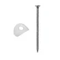 Lot De 50 Vis Et Plaquettes, L.30 Mm Métal Bol-Fixations