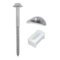 Kit De 10 Fixations, L.60 Mm Métal Bol-Fixations