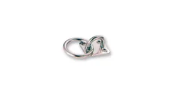 Platine avec anneau en inox, diam 5mm