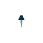 Lot De 10 Vis De Couturages, L.22 Mm Bleu Ardoise Ral 5008 Bol-Fixations