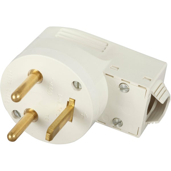 Fiche électrique mâle 2 pôles + terre, 32 A, LEGRAND