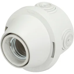 Douille Électrique Étanche E27 À Vis Polyamide Gris Legrand