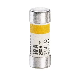 Lot de 3 fusibles céramique 10 A, 8.5 x 23 mm