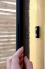 Moustiquaire pour porte-fenêre à enroulement latéral MOUSTIKIT H.230 x l.140 cm