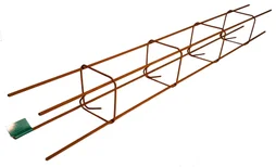 Chaînage carré Z1, 15 x15 cm Diam.7 mm L. 3 m
