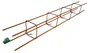 Chaînage carré Z1, 15 x15 cm Diam.7 mm L. 3 m