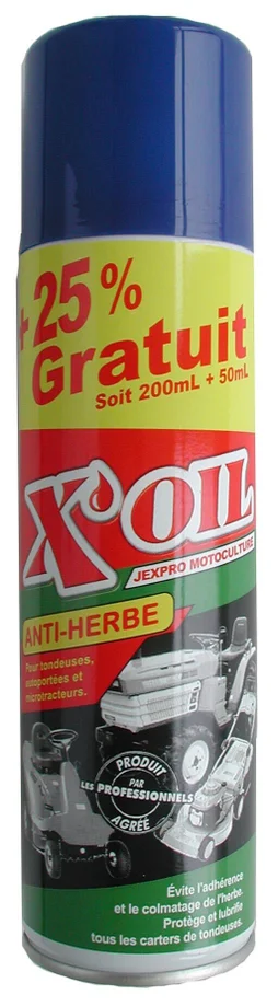 Aérosol anti-herbe, X'OIL, 250 ml