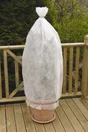 Housse d'hivernage 1x1 m 30gr/m2 + liens