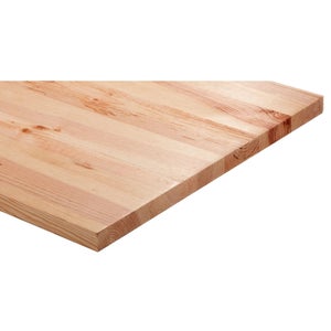 Plateau etabli rustique en pin noueux h.200 cm x l.60 cm x ep.34 mm