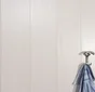 Lambris pvc l.25cm x h.260cm x ep.10mm 4m2 frene blanc mat artens