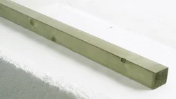 Chevron sapin (épicéa) traité et raboté, 60x70 mm, long 4 m, choix 2, classe 3