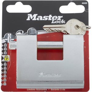 Cadenas à clé en zinc, MASTER LOCK, l.90 mm