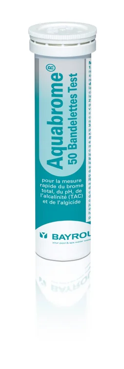 Trousse d'analyse liquide piscine BAYROL Quicktest, languettes 0.5 kg
