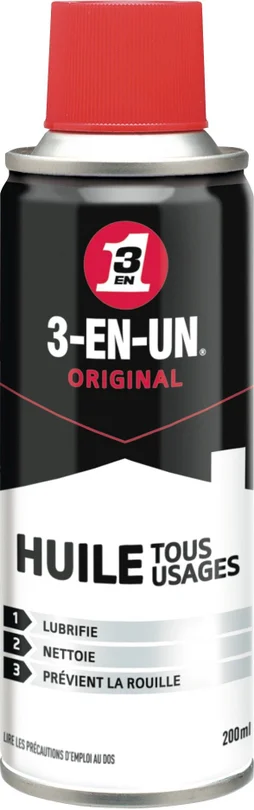 Huile Multifonction En Aérosol, 200 Ml 3-En-Un