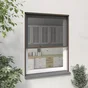 Moustiquaire pour fenêtre à enroulement vertical MOUSTIKIT H.100 x l.80 cm