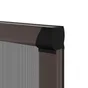 Moustiquaire pour porte-fenêtre à enroulement vertical MOUSTIKIT H.230 x l.150cm