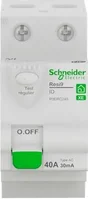 Interrupteur différentiel embrochable 30mA 40A type AC Resi9 XE SCHNEIDER ELECTRIC