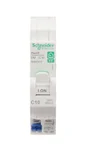 Disjoncteur embrochable courbe C phase + neutre 10A Resi9 XE, SCHNEIDER ELECTRIC