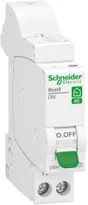 Disjoncteur embrochable courbe C phase + neutre 32A Resi9 XE, SCHNEIDER ELECTRIC