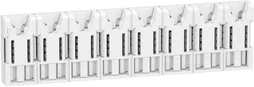 Répartiteur système embrochable 8 modules sans connecteur, SCHNEIDER ELECTRIC