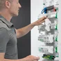 Répartiteur système embrochable 8 modules sans connecteur, SCHNEIDER ELECTRIC
