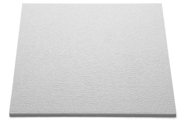 Dalle décorative de plafond T140 polymère expansé 10 mm, L.50 x l.50 cm