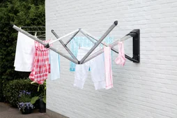 Séchoir de jardin BRABANTIA Wallfix L.25 m