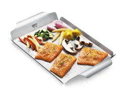 Plat de cuisson en acier inoxydable WEBER