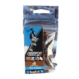 Lot de 15 chevilles à expansion crampon SCELL-IT, diam. 8 x L.32 mm