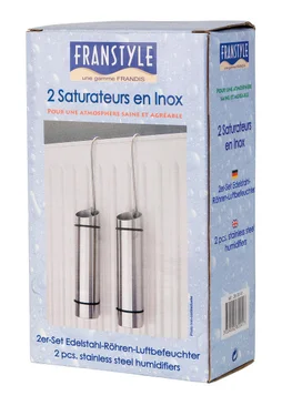 Lot de 2 saturateurs tube inox inox, 300 ml